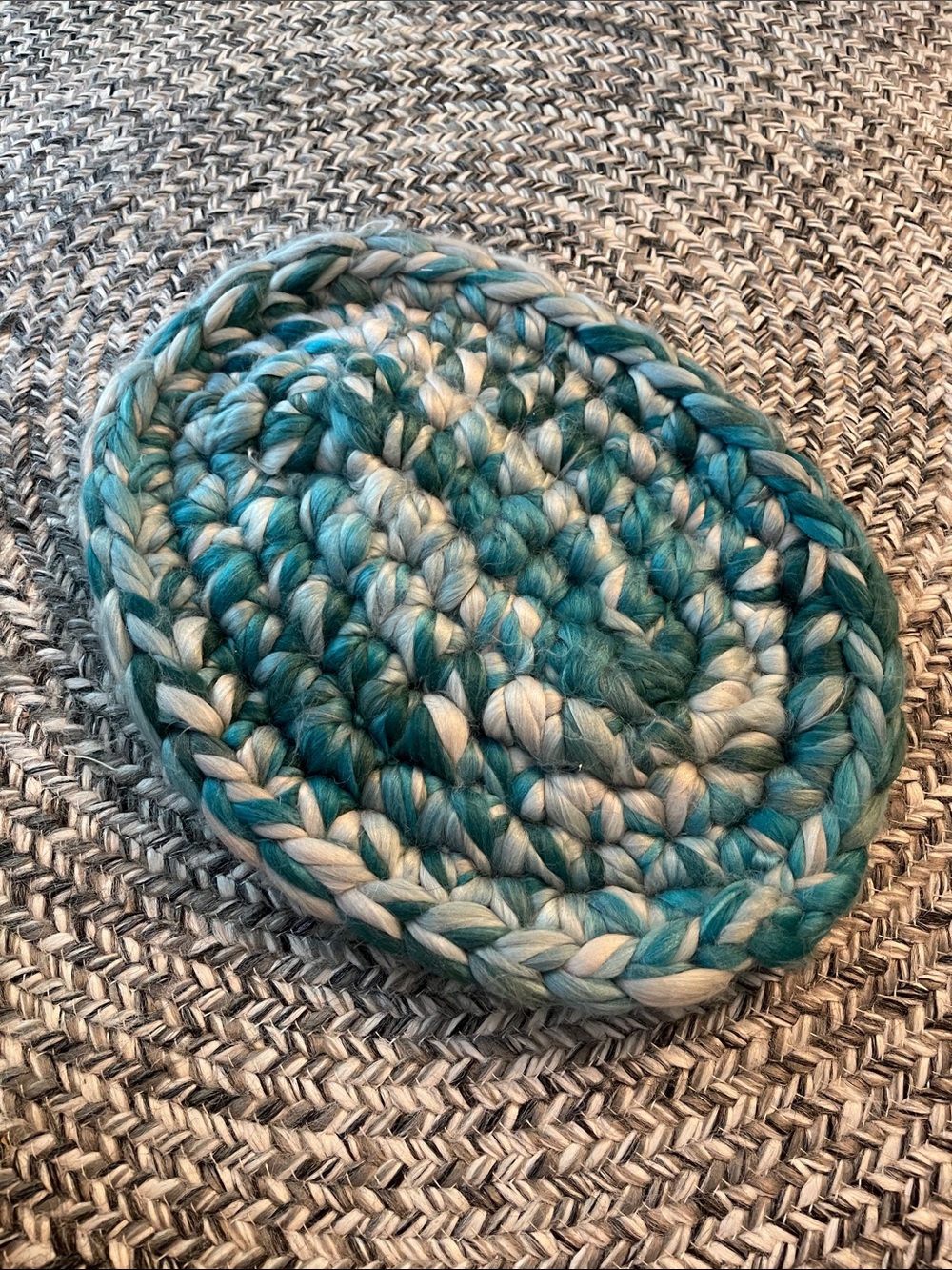 Handmade Crochet Pet Rug